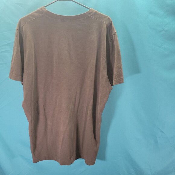 Buck Mason Made In America Mens T-Shirt L - Olive Crew Neck Short Sleeve - Picture 6 of 8